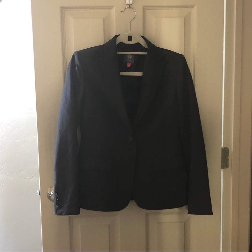 Vince Camuto Blazer in dark grey color
